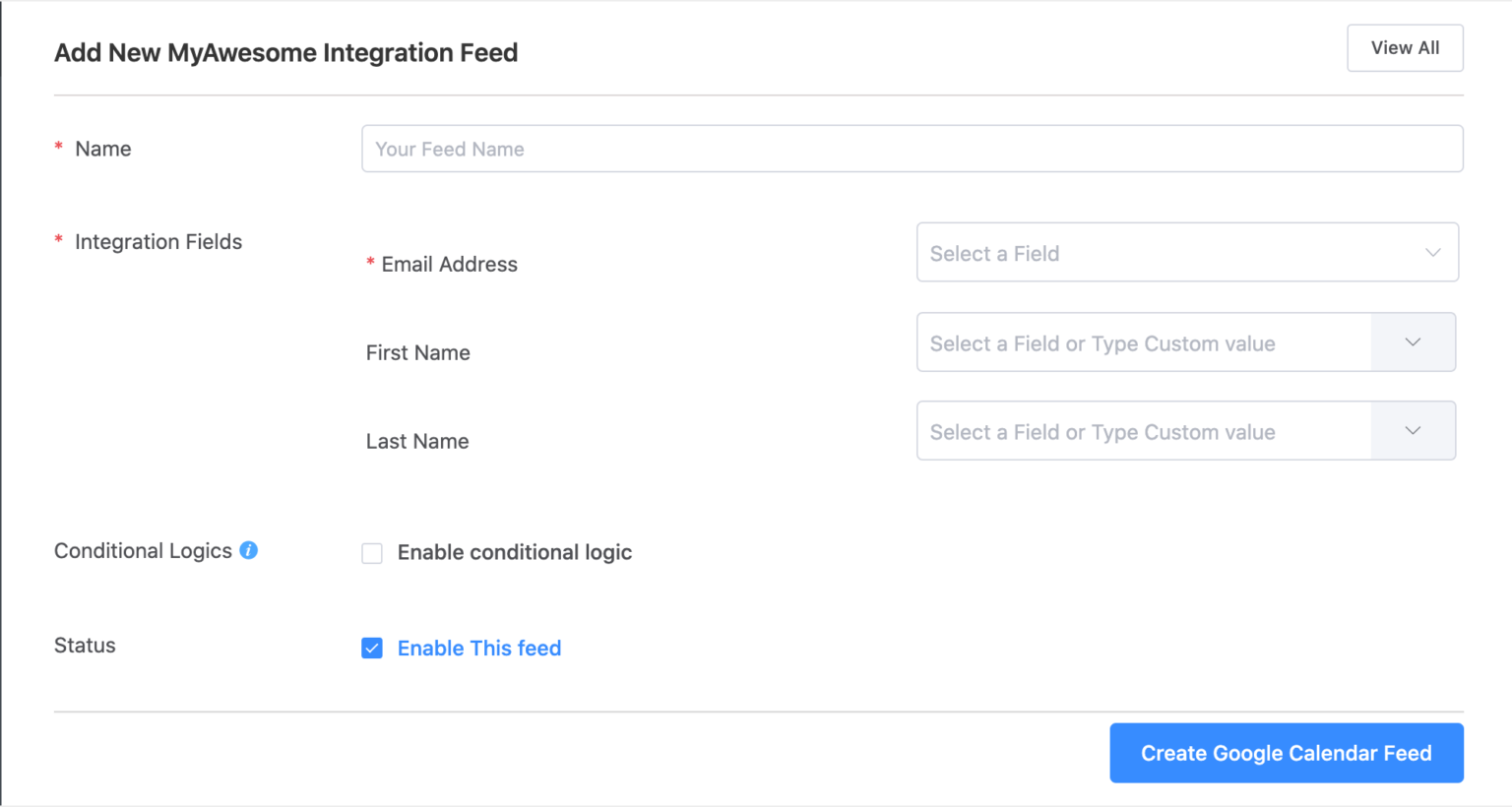 Fluent Custom Integration Modules